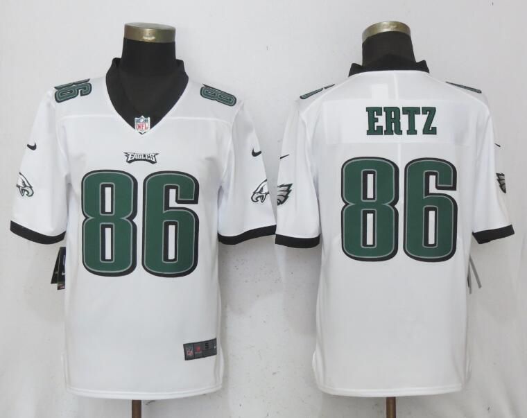 Men Philadelphia Eagles #86 Ertz White Vapor Untouchable Limited Nike NFL Jerseys->->NFL Jersey